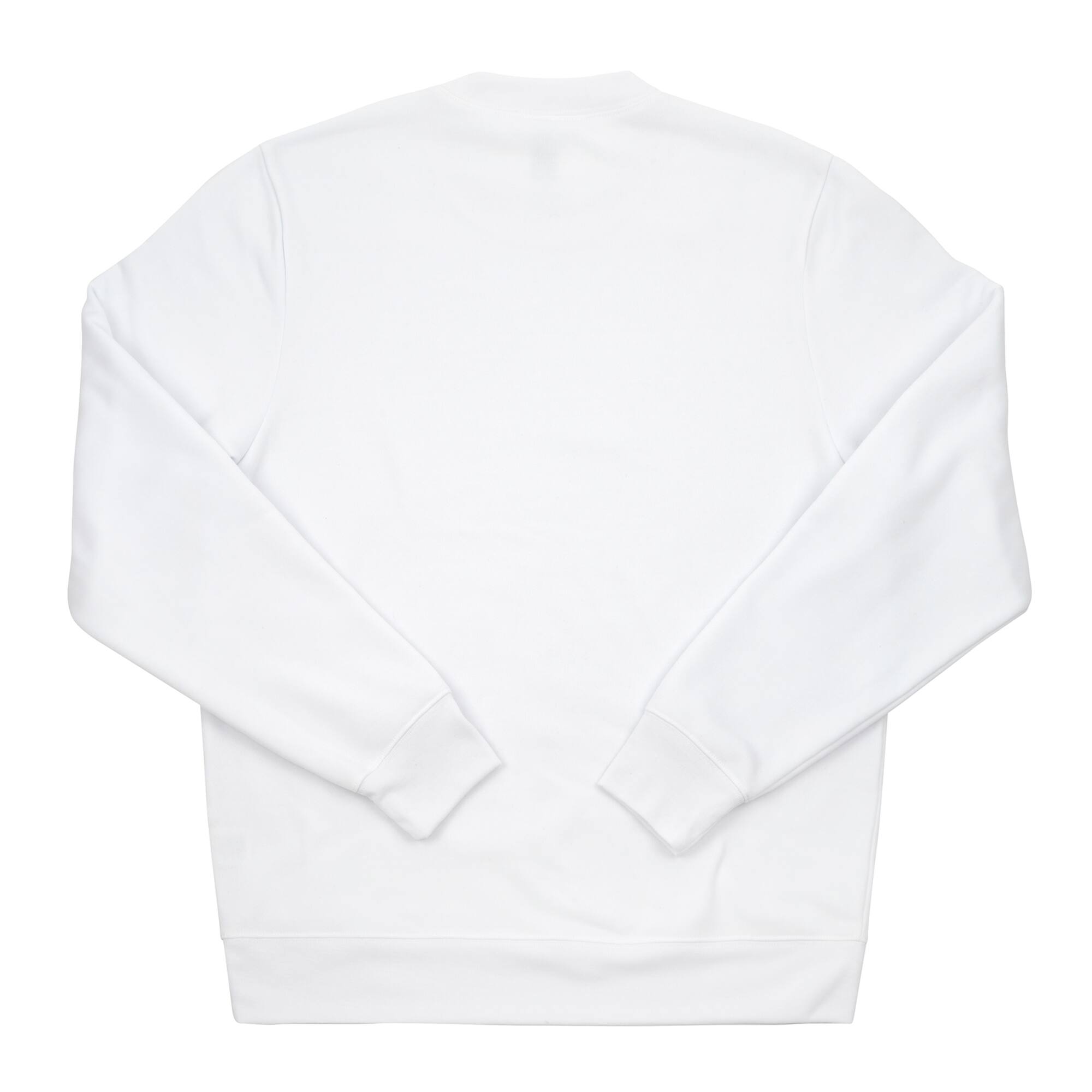 12 Pack: White Crew Neck Adult Unisex Sublimation Sweatshirt by Make Market